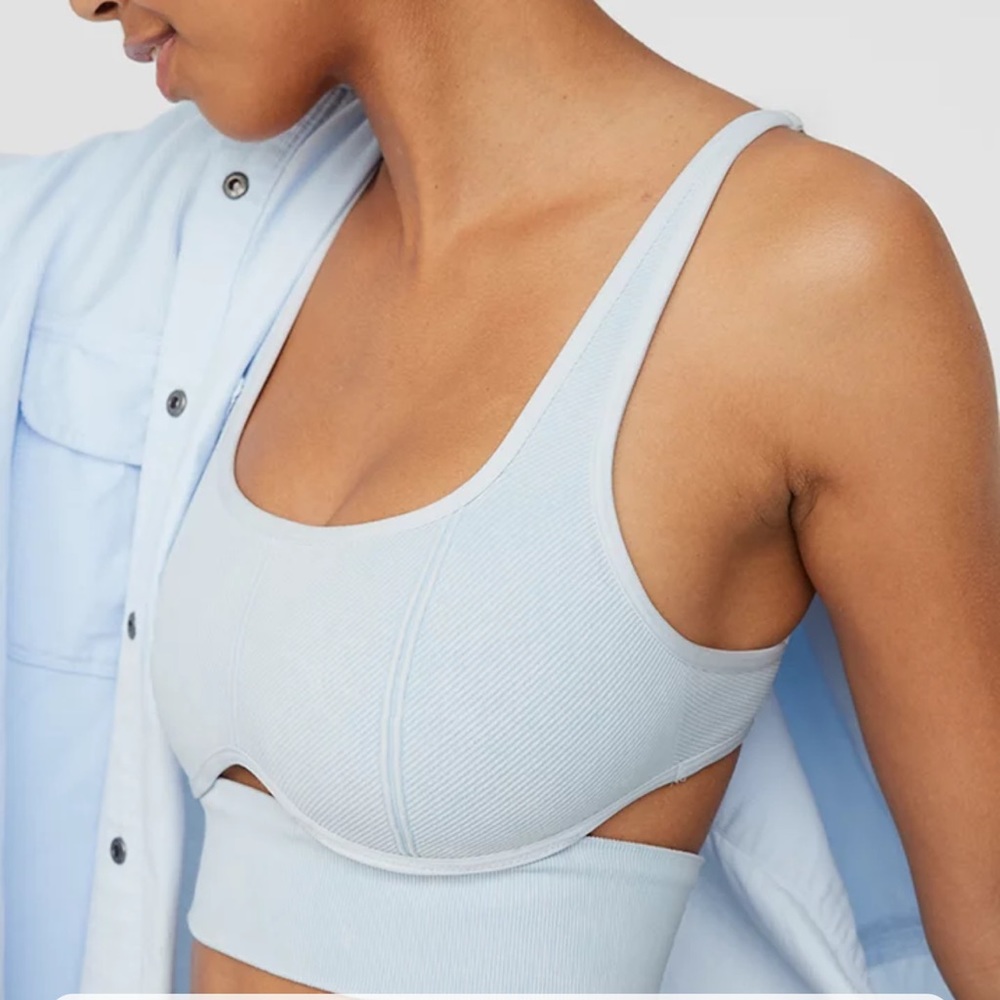 OFFLINE By Aerie Seamless Cut Out Sports Bra